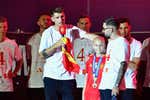 Los sueños de María, la estrella en la celebración de la Euro: «Messi siempre fue un referente; le pegaban patadas y se levantaba»