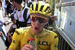 Pogacar responde a las sospechas por la inhalación del monóxido de carbono en el Tour: «Es una prueba que dura dos o tres minutos»
