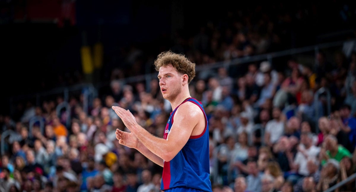 Rokas Jokubaitis, esta última temporada con el Barça.