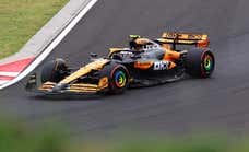 Lando Norris lidera el doblete de Mclaren mientras los españoles sonríen; Carlos Sainz partirá cuarto y Fernando Alonso, séptimo