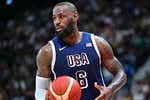 LeBron James será el abanderado de Estados Unidos en París 2024