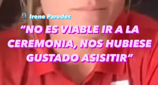 Irene Paredes confirma que la Selección femenina no asistirá a la ceremonia de inauguración de los JJOO.