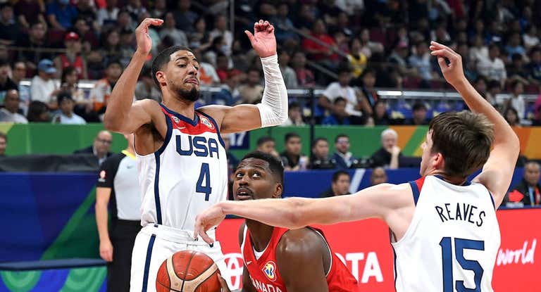 Partido entre Canadá y Estados Unidos del pasado Mundial.