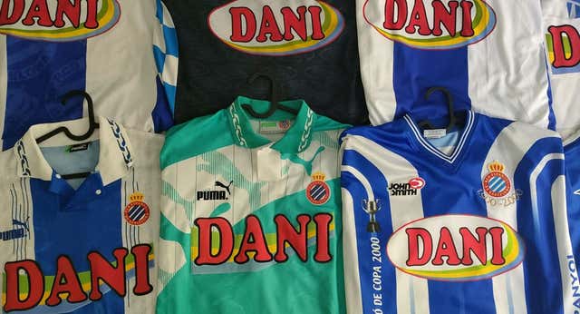 El Espanyol apela a la nostalgia con un patrocinio de otra época: «Especias y conservas DANI… la marisquería en casa»