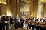 Los Reyes disparan la ilusión y advierten antes de la ceremonia inaugural en el Sena: «Va a ser un poco especial»