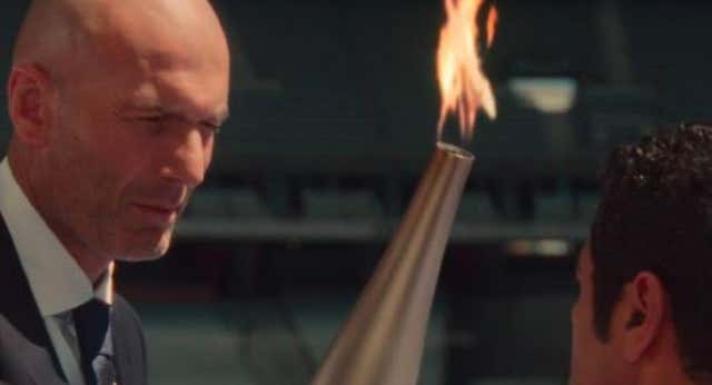 El primer fogonazo de Francia en la inauguración de los Juegos… ¡fue Zidane!