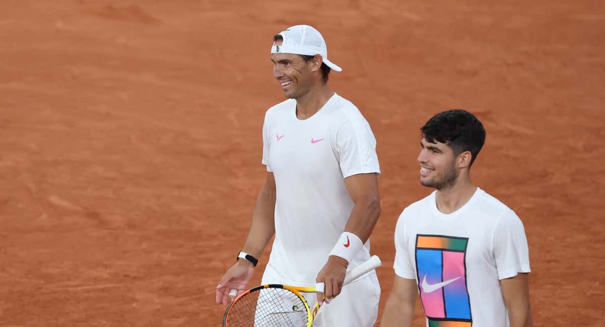 El equipo de Rafael Nadal y Carlos Alcaraz es uno de los mayores puntos de atención de todos los Juegos Olímpicos./EFE