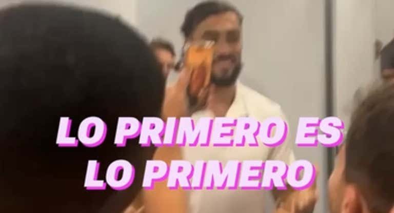 Con esta curiosa videollamada celebró la selección francesa de rugby 7s su primer oro olímpico.