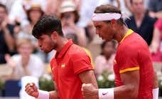 Nadal-Alcaraz hoy: a qué hora es el partido de dobles contra Krajicek-Ram los cuartos de los Juegos Olímpicos 2024