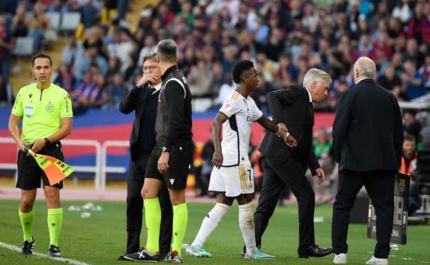 Carlo Ancelotti tiene una magnífica relación con Ancelotti.  AFP