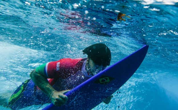 Gabriel Medina. JEROME BROUILLE/AFP