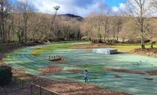 La capitana del atletismo que entrena en una pista oculta en el bosque: «Me decían que era muy difícil que volviera a competir»