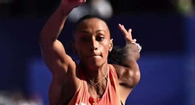 Ana Peleteiro habla tras clasificarse a la final de Triple Salto.