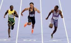 Revive la final de los 100 metros del atletismo de los Juegos Olímpicos