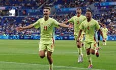 España 2 - Marruecos 1: resumen, goles y resultado de semifinales de fútbol de los Juegos Olímpicos 2024