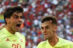 Quién es Juanlu Sánchez, goleador en el Marruecos - España: dónde juega y valor de mercado