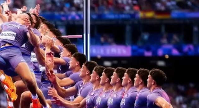 Las imágenes de Geoff Lowe que impresionan a todo el mundo en los Juegos.