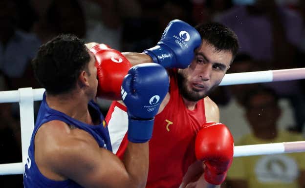 Jalolov y Ghadfa. EFE