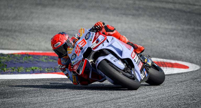 Marc Márquez, durante los libres del GP de Austria.