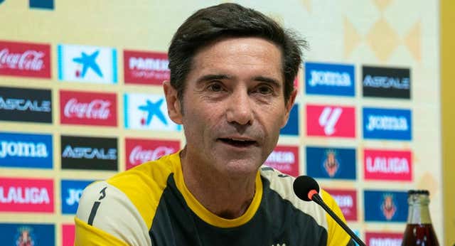 Marcelino no se sorprende sobre la situación del Villarreal: “Estamos obrando según lo que hablamos al principio”