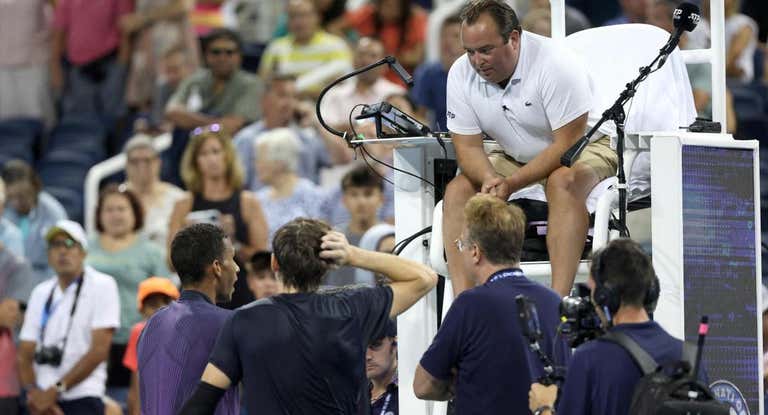 La polémica en el Draper - Auger-Aliassime motivó un comentario de Djokovic.