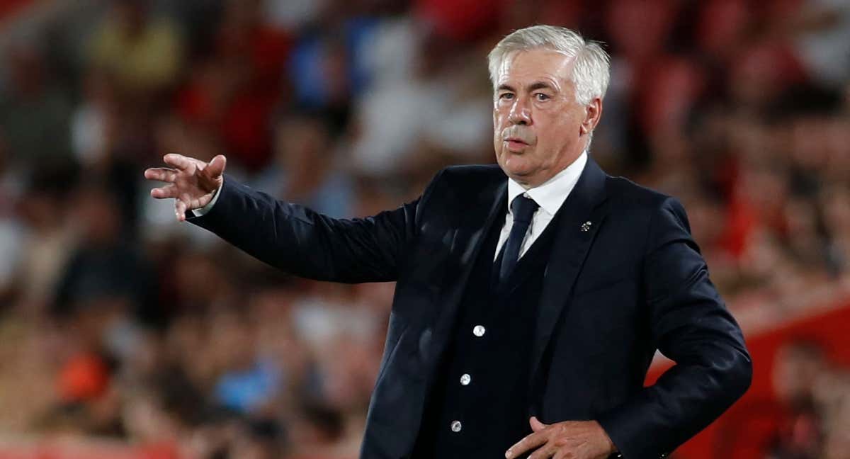 Ancelotti, en Mallorca.