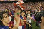 Los billetes de San Mamés y el 'culebrón Nico' dejan atrás el gesto de Puyol y Xavi con la 'ikurriña': «He visto una chulería y unos tonos...»