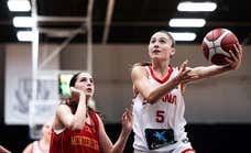 España arrolla a Montenegro para pasar a cuartos del Europeo femenino Sub-16
