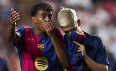 Lo que el telespectador no ve: en el Barça de los brazos el que de verdad vale es el de Olmo