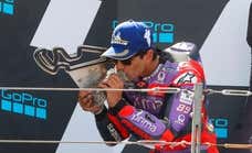 Jorge Martín reivindica en Aragón su candidatura al título de MotoGP