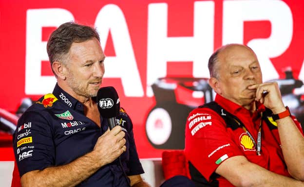 Red Bull y Ferrari han protestado sobre los alerones de Mclaren y Mercedes. AFP