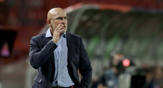 El empate no inquieta a Luis de la Fuente: «Nos ha faltado frescura, pero estoy tranquilo, el domingo estaremos mejor»