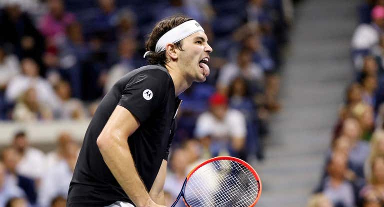 Taylor Fritz, en el US Open de este año.
