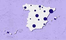 El mapa de los Juegos Paralímpicos: ¿dónde han nacido los medallistas españoles de este siglo?
