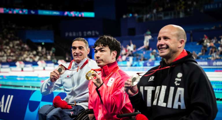 Miguel Luque, bronce en los 50m en París 2024.