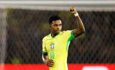 Rodrygo también alza la voz con Brasil y acalla los abucheos de su afición