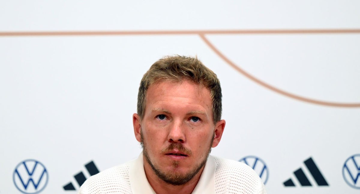 Nagelsmann, seleccionador de Alemania.
