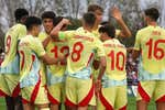 El 'repescado' Robert Navarro impulsa a la Sub-21 al Europeo