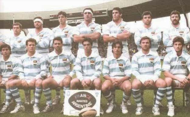 La selección de Argentina durante la década de los 90.  Lisandro Arbizu