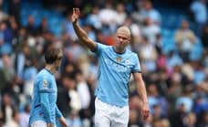 Erling Haaland saca su 'modo bestia' para salvar un papelón en el Etihad
