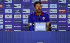 Simeone no quiere entrar en polémicas de los horarios: «No es mi tarea pensar en eso»