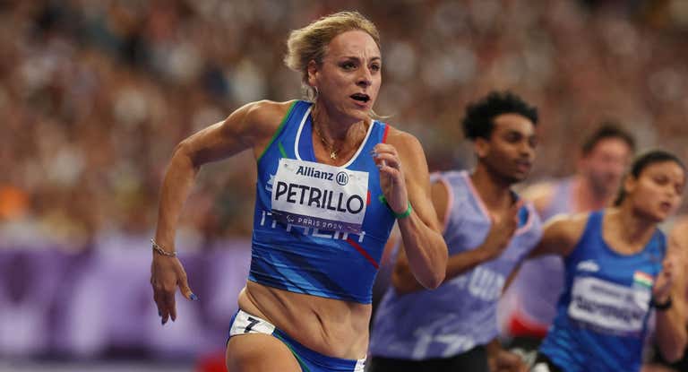 Valentina Petrillo en los Juegos Paralímpicos de París 2024.