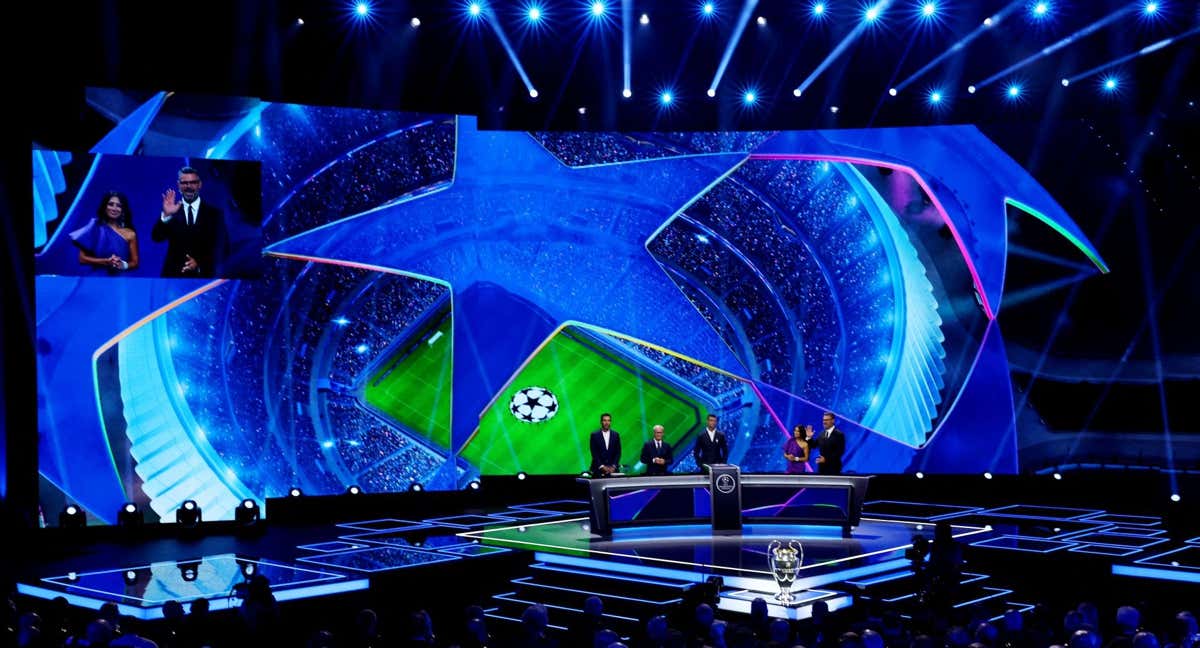 El sorteo de la nueva Champions.