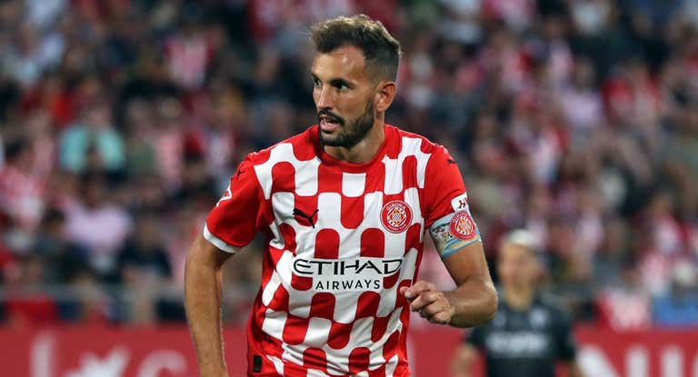 Stuani marcó el gol del Girona contra el Barça.