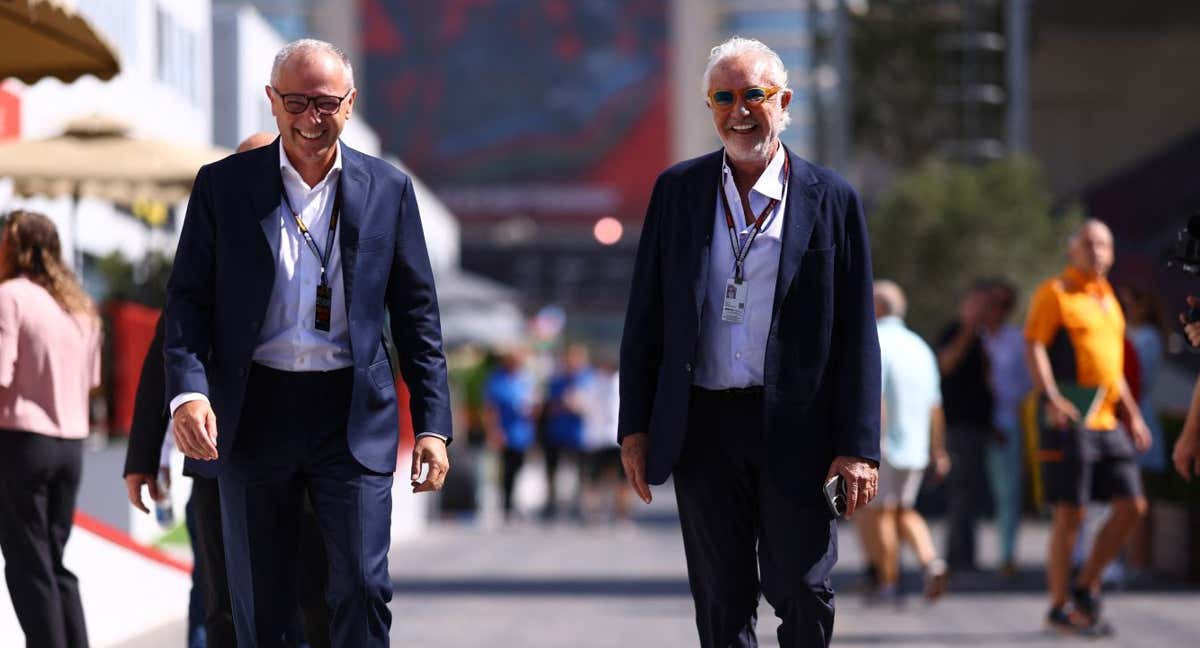 Flavio Briatore, en Bakú.