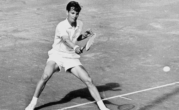 Jorge Paulo Lemann, jugando un torneo en Lausana en 1962.  RDB/ullstein bild via Getty Images