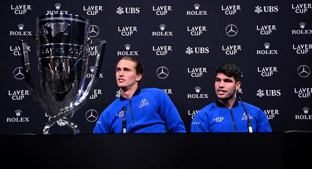 Carlos Alcaraz en la Laver Cup 2024 hoy: a qué hora juega y dónde ver el primer partido de dobles