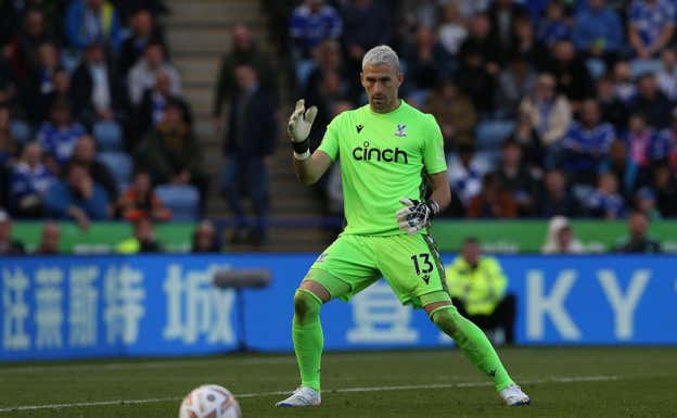 Guaita, en el Crystal Palace.  GETTY