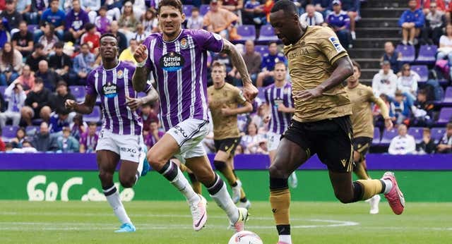 La Real Sociedad sigue negada de cara a gol y no pasa del empate a cero en Valladolid