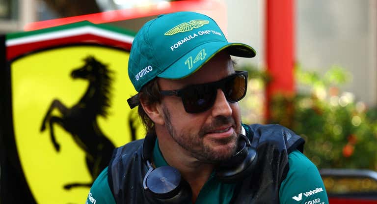 Fernando Alonso, en Singapur.